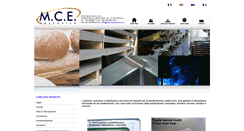 Desktop Screenshot of mce-meccanica.com